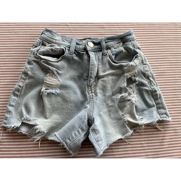 Sonoma Goods for Life Pants - SO Super High Rise 90s Boyfriend Short Cut-off size 1 denim summer juniors